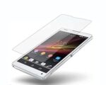 گلس نشکن گوشی SONY EXPERIA M مدل ANTI SHOCK روی صفحه نمایش