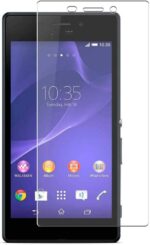 گلس نشکن گوشی SONY EXPERIA M2 AQUA مدل ANTI SHOCK روی صفحه نمایش